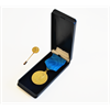 Karl Staaffmedalj i guld med etui Inklusive pin